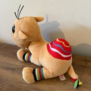 Ty Jamal the Camel 11" VelveTy Large Beanie Baby Fiesta Stuffed Animal Plush Toy